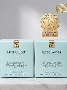 Estée Lauder Resilience Multi-Effect Night Tri-Peptide Face & Neck Creme – 2 Pic